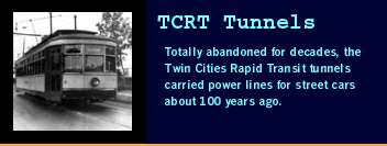 TCRT streetcar power tunnels